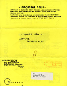 Club: Gametics (Munchie and Treasure Cove)